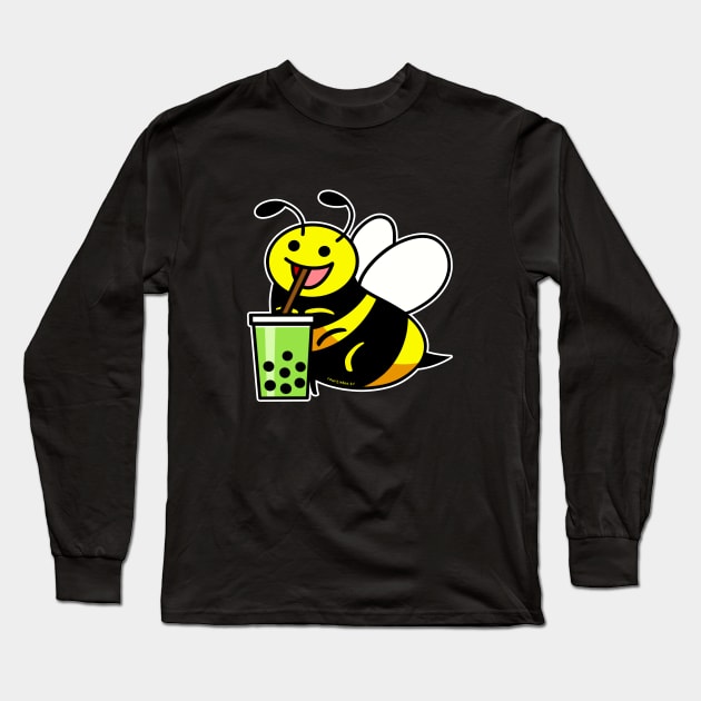 Bubble Bee Long Sleeve T-Shirt by Swarm Store